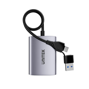 מתאם עם פיצול ל2 מסכים Unitek USB C/A Dual HDMI Adapter – תמונה 16