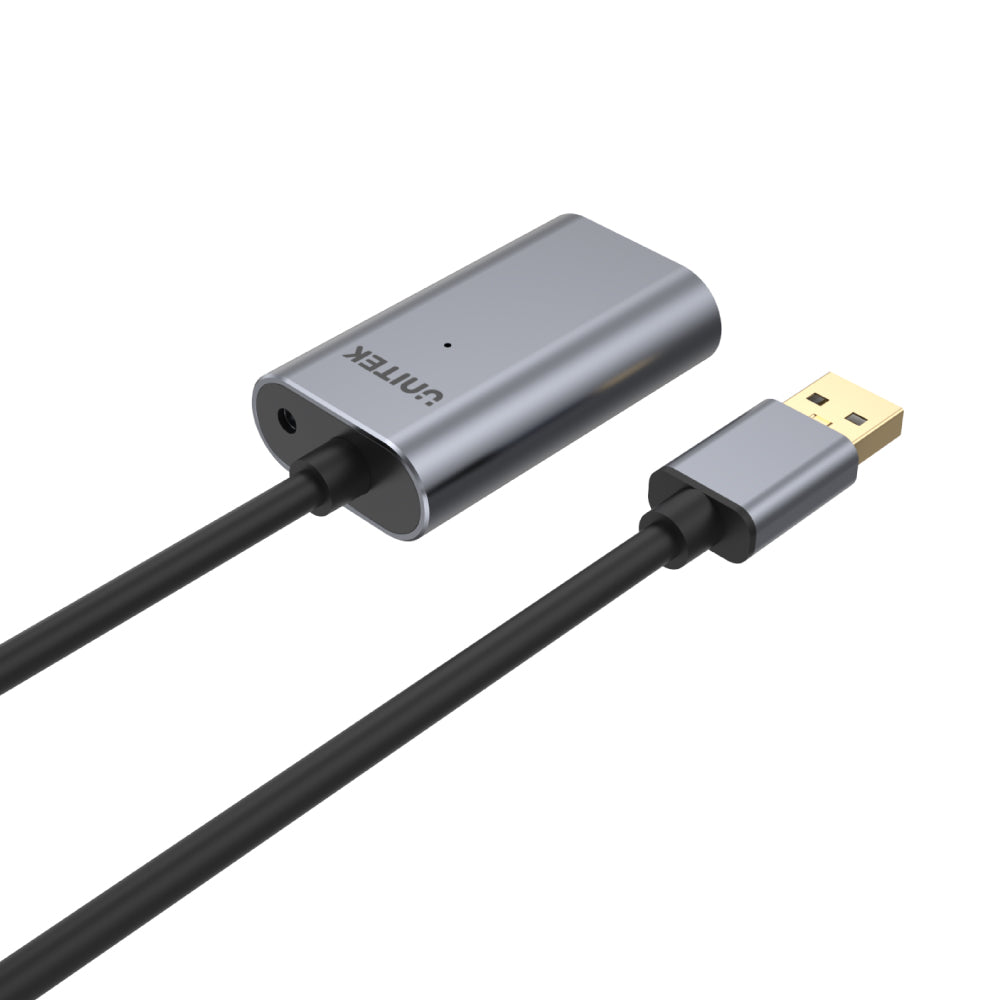 כבל מאריך אקטיבי Unitek USB 2.0 Extension Cable - אורך 5 מטר – תמונה 2