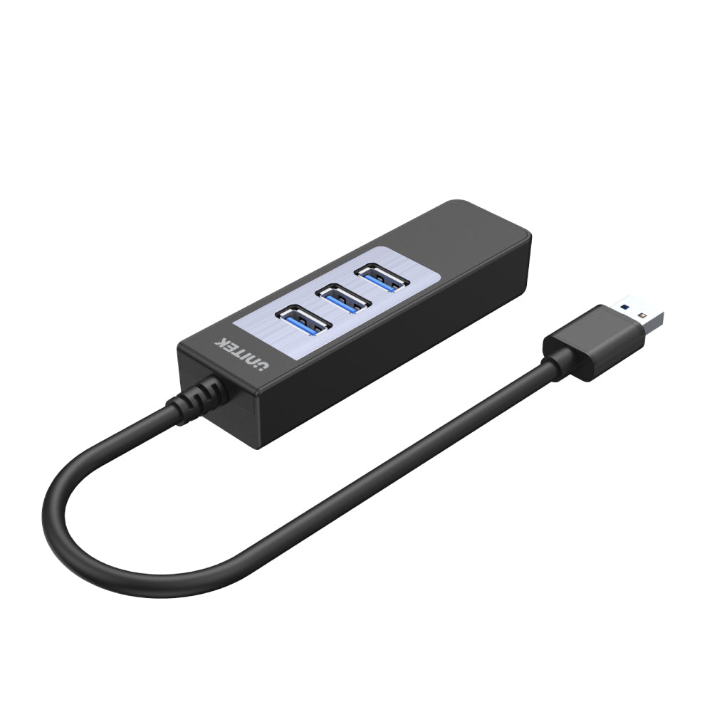 Unitek 4-in-1 USB 3.0 Ethernet Hub – תמונה 3
