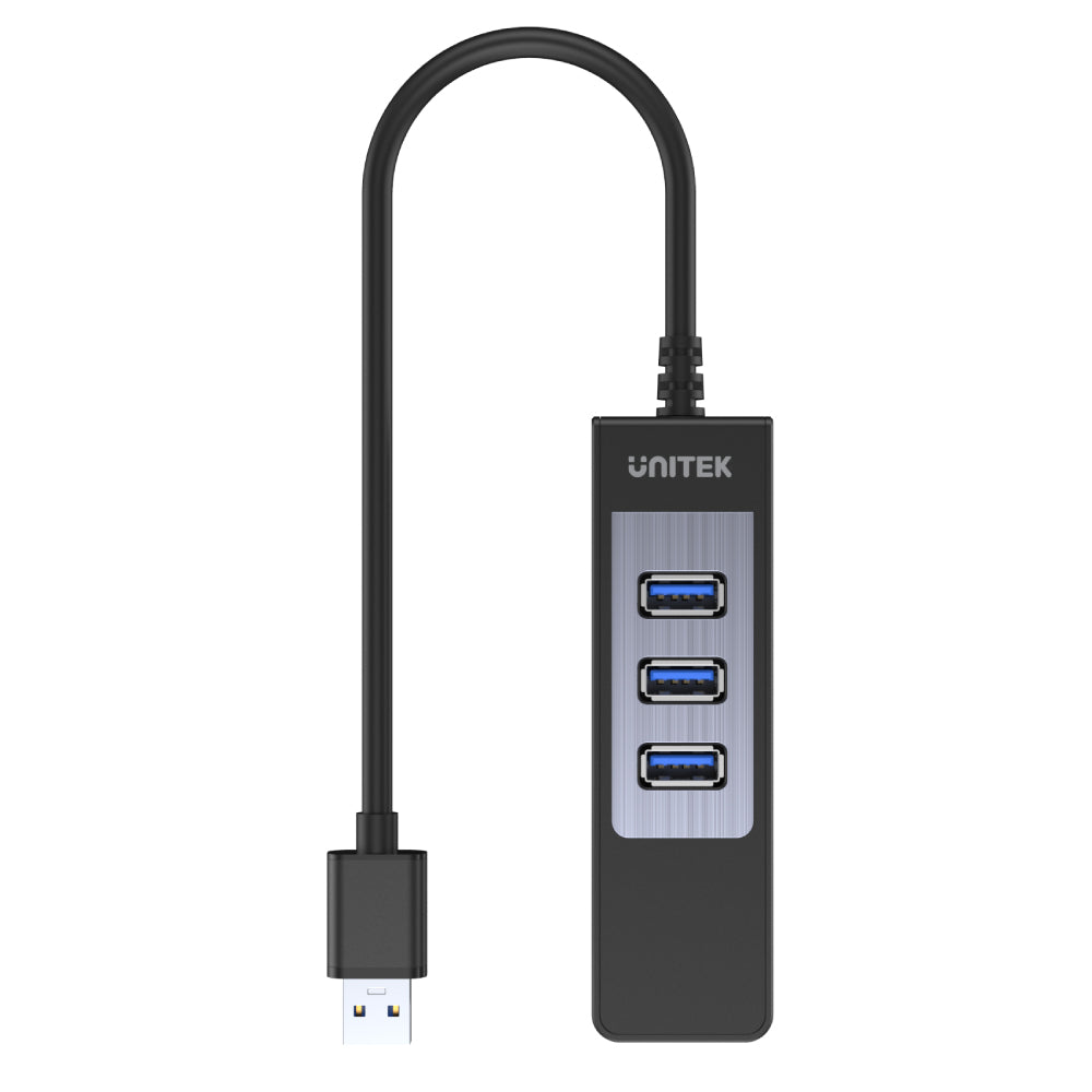 Unitek 4-in-1 USB 3.0 Ethernet Hub – תמונה 4