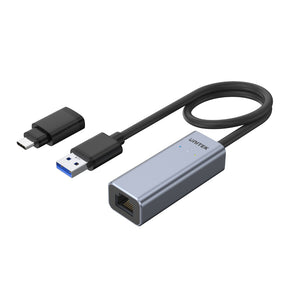 מתאם Unitek USB 3.0 to Gigabit Ethernet Adapter with USB-C Adapter – תמונה 8