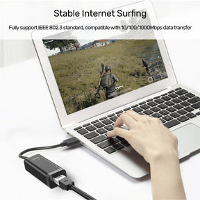 מתאם Unitek USB 3.0 to Gigabit Ethernet Adapter - שחור – תמונה 10