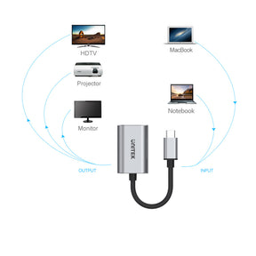 מתאם Unitek 4K 60Hz USB-C to HDMI 2.0 Adapter – תמונה 14