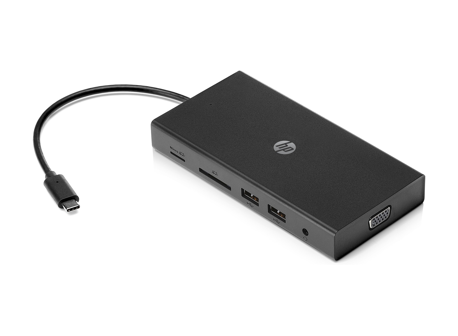 תחנת עגינה HP Travel USB-C Multi Port HDMI/VGA/4xUSB3/RJ45