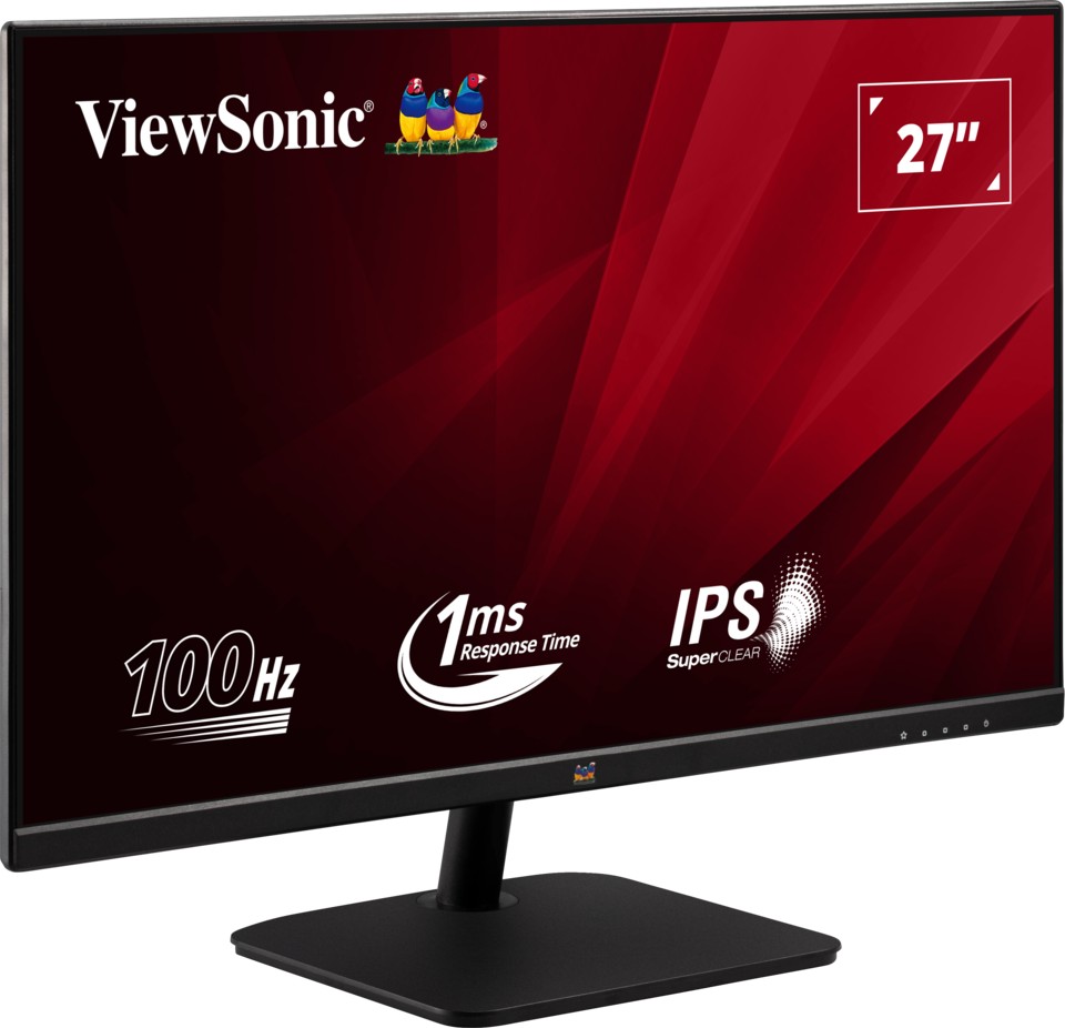 מסך מחשב Viewsonic 27" 1920*1080 Full HD 16:9 75Hz HDMI/VGA עם רמקולים מובנים