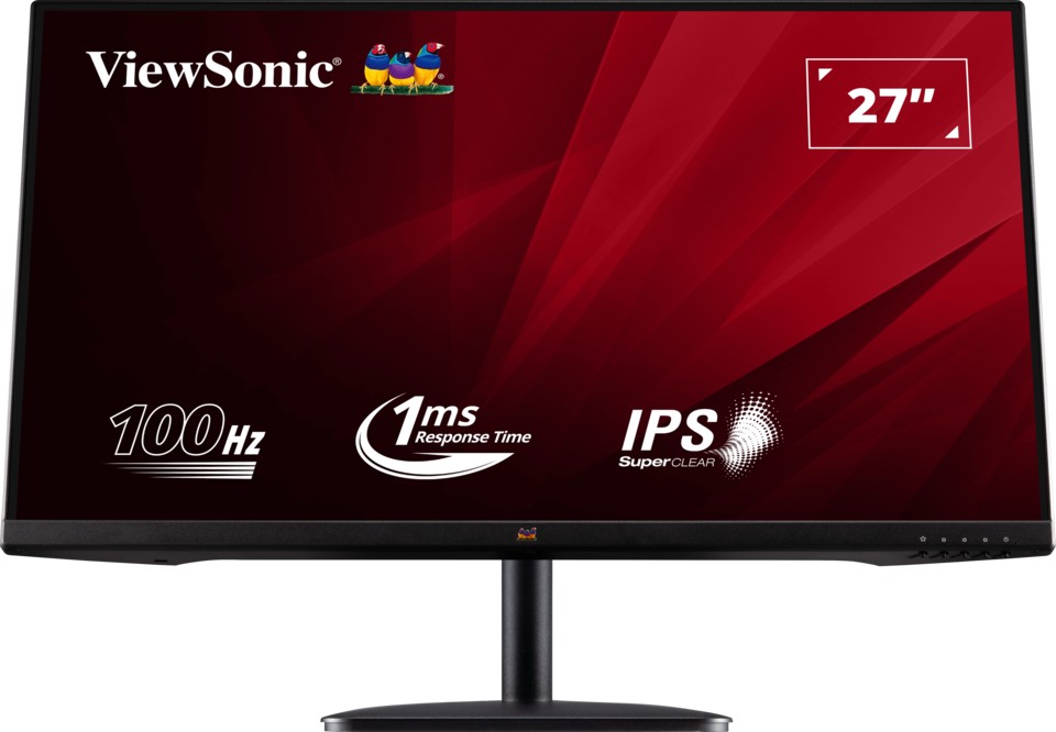 מסך מחשב Viewsonic 27" 1920*1080 Full HD 16:9 75Hz HDMI/VGA עם רמקולים מובנים – תמונה 2