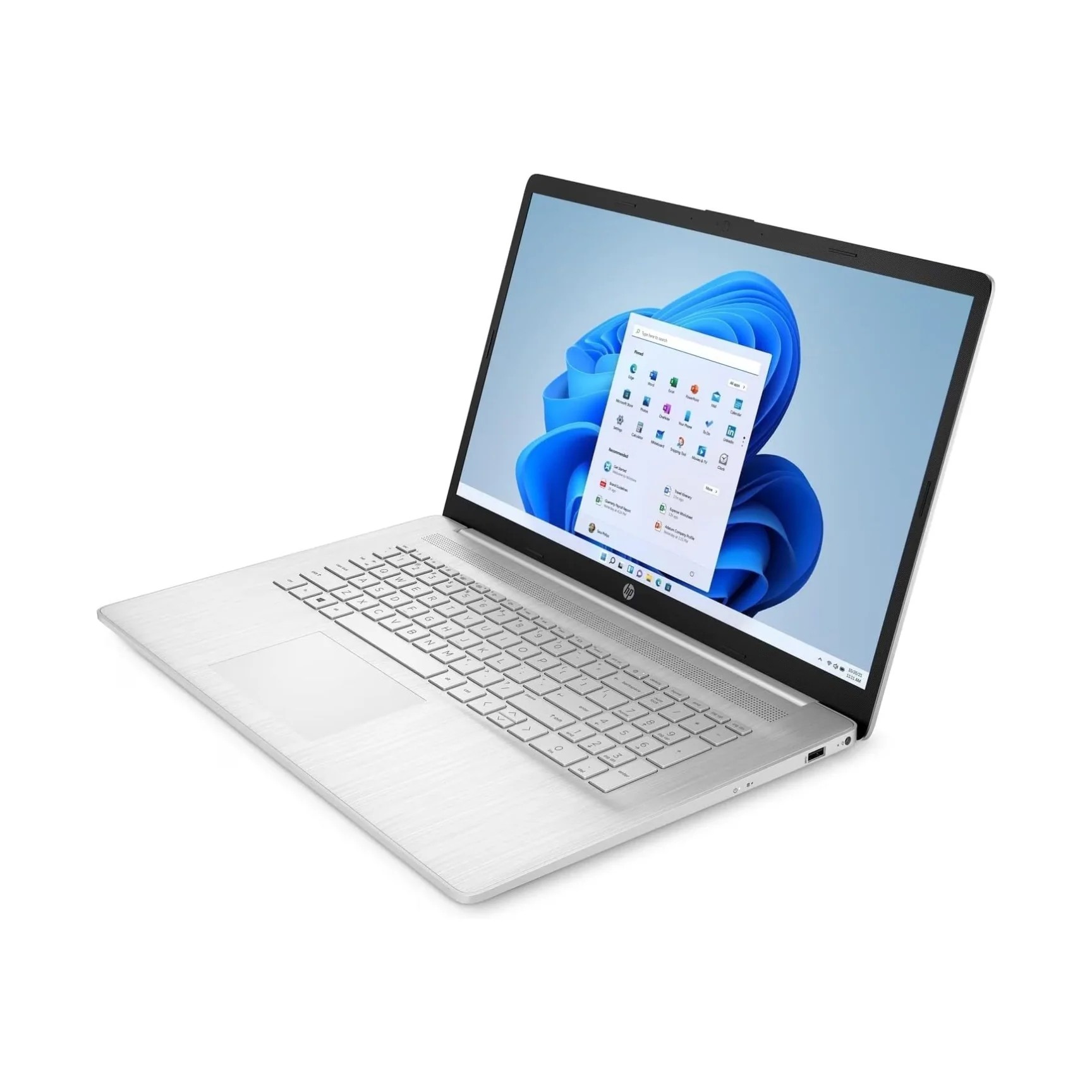 מחשב נייד HP 17Z-CN300 17.3" (1600x900) Touch i5-1334U 16GB 512GB SSD Windows 11 Home NATURAL SILVER FP Reader – תמונה 2