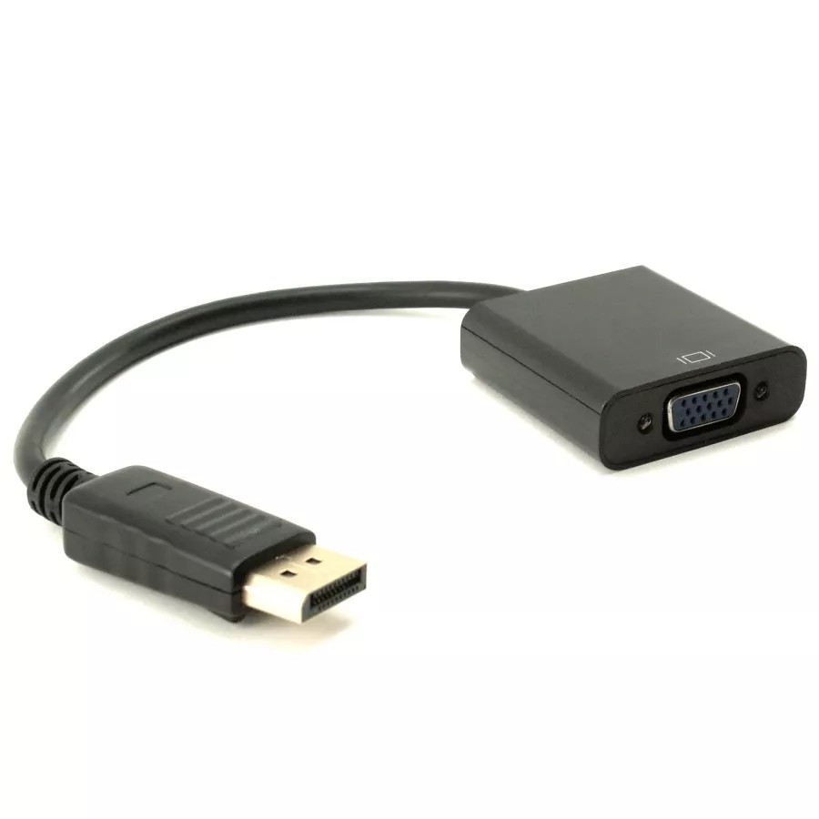 מתאם קצר GoldTouch DisplayPort to VGA 1920*1200 @60Hz באורך 20 ס"מ