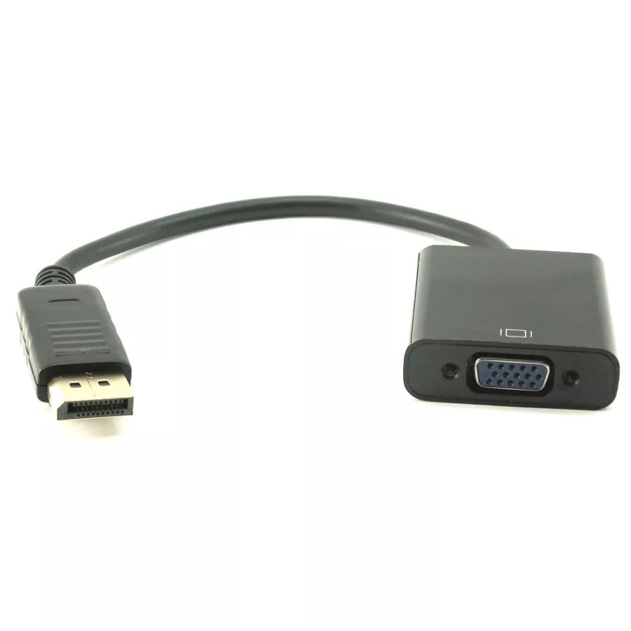 מתאם קצר GoldTouch DisplayPort to VGA 1920*1200 @60Hz באורך 20 ס"מ – תמונה 2