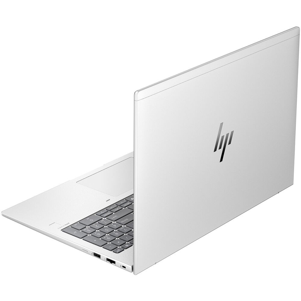 מחשב נייד HP EliteBook 660 G11 16" WUXGA (1920x1200) IPS Core Ultra 7 165U 16GB 512GB SSD Windows 11 Pro IR Webcam, מקלדת מוארת, קורא טביעות אצבע - צבע כסוף