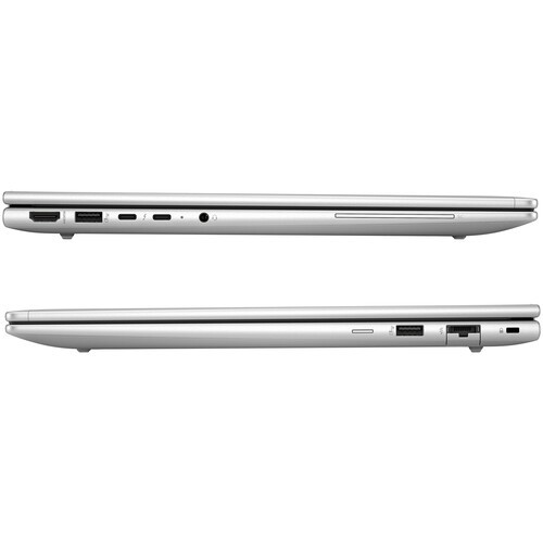 מחשב נייד HP EliteBook 660 G11 16" WUXGA (1920x1200) IPS Core Ultra 7 165U 16GB 512GB SSD Windows 11 Pro IR Webcam, מקלדת מוארת, קורא טביעות אצבע - צבע כסוף – תמונה 7