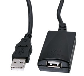 כבל מאריך אקטיבי TopX USB2.0 15M Active Extender