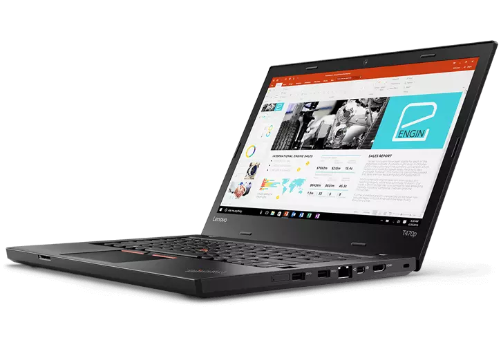 Lenovo ThinkPad T470p i7-7th 16GB 512GB SSD 940MX 2GB Windows 10 Pro