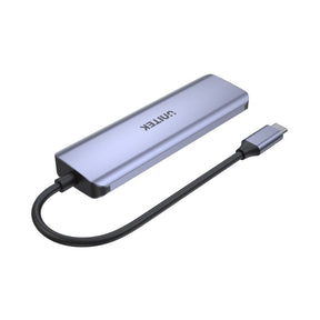 מפצל Unitek uHUB Q4 Next USB-C HUB - to 2x Type C + 2x USB 3.0 – תמונה 9