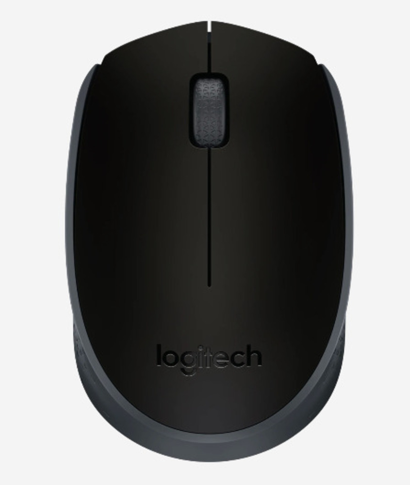 עכבר אלחוטי Logitech M171 2.4Ghz צבע שחור
