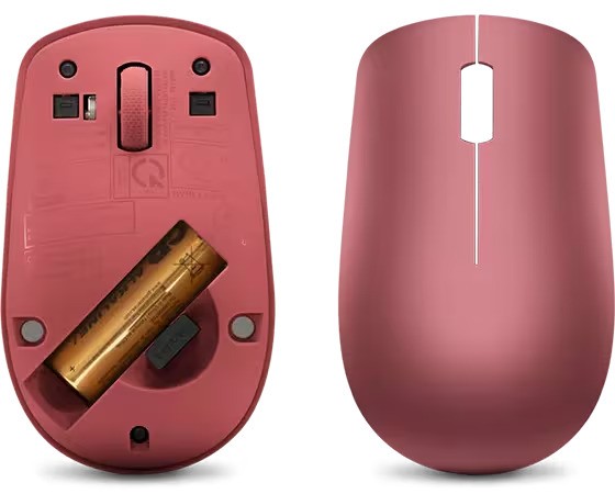 עכבר אלחוטי Lenovo 530 Wireless Mouse Cherry Red – תמונה 4