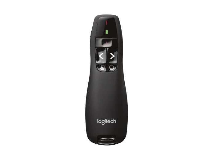 שלט מצגות אלחוטי + סמן לייזר Logitech R400 Wireless Presenter Remote Control
