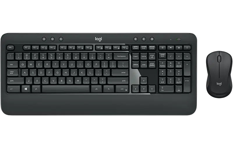 סט מקלדת ועכבר אלחוטיים Logitech MK540 Advanced Wireless - עברית/אנגלית