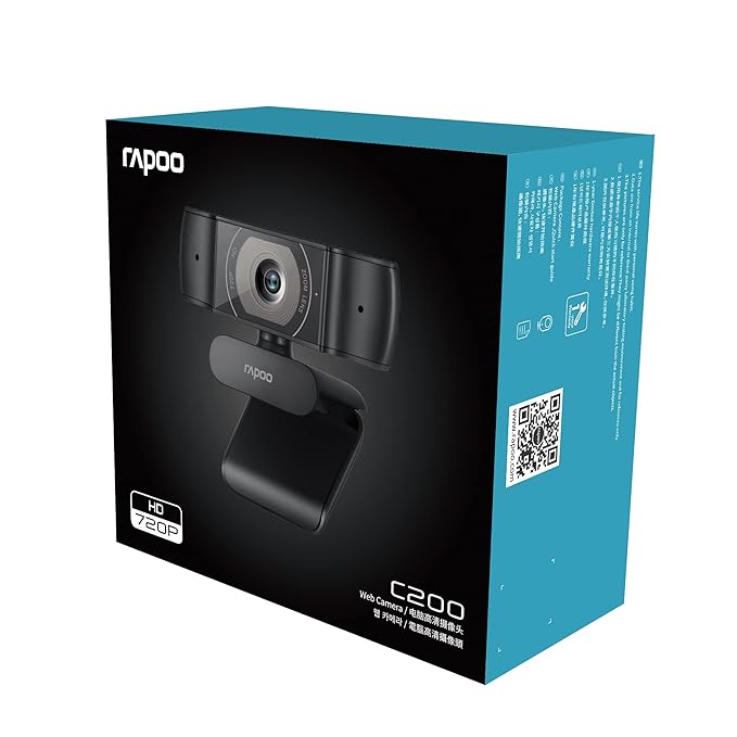 מצלמת רשת Rapoo C200 Full HD 720P