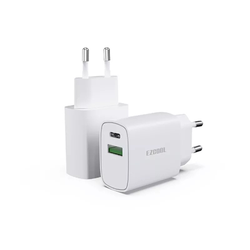 מטען EZ-Cool USB C & USB 3.0 20W W-255