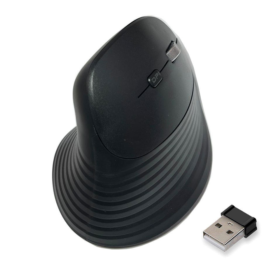 עכבר אלחוטי ארגונומי ViewSonic MW614 שחור - כולל סוללות