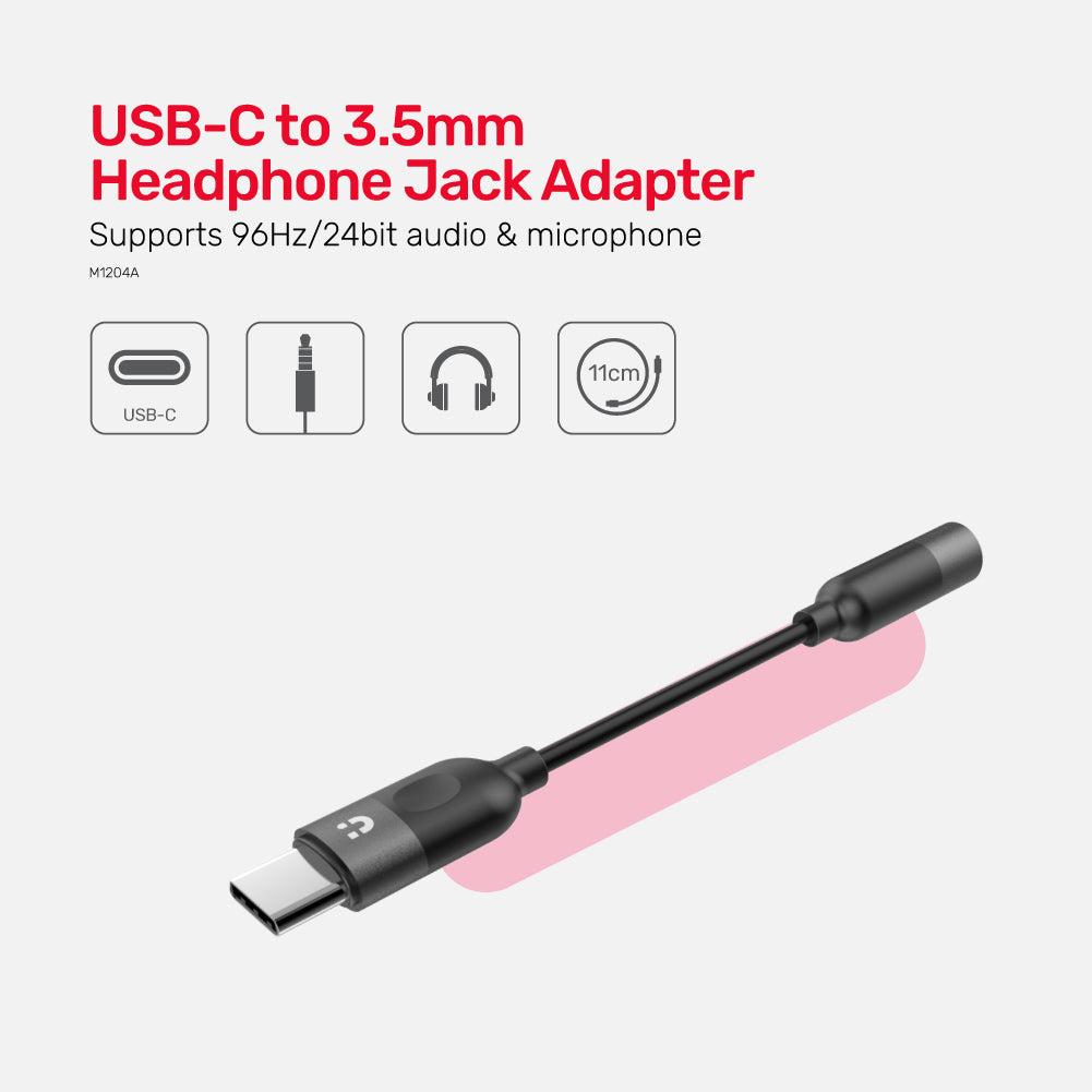 מתאם Unitek USB-C to 3.5mm Headphone Jack Adapter for Stereo Audio – תמונה 4