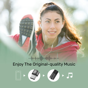 מתאם Unitek USB-C to 3.5mm Headphone Jack Adapter for Stereo Audio – תמונה 11