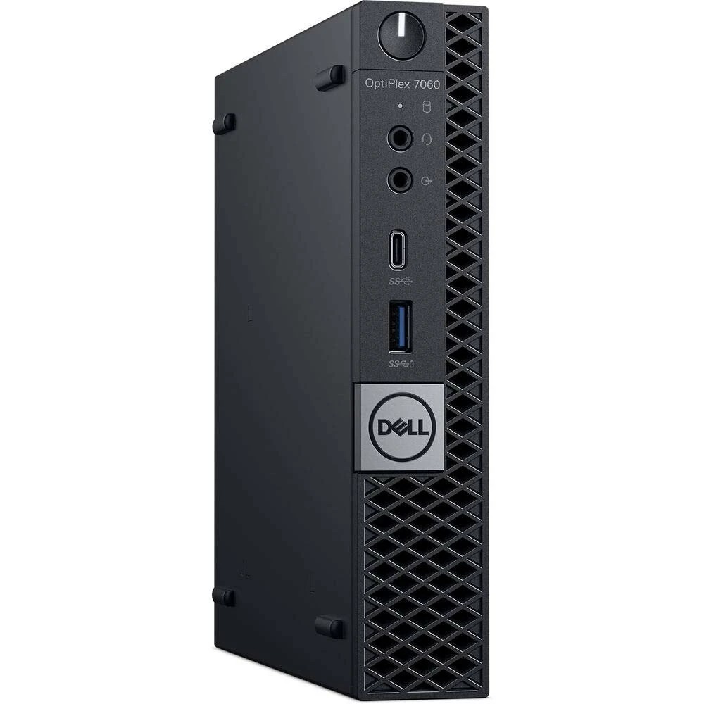 מחשב נייח זעיר Dell OptiPlex 7060 Micro i5-8th 16GB 240GB SSD Windows 11 Pro