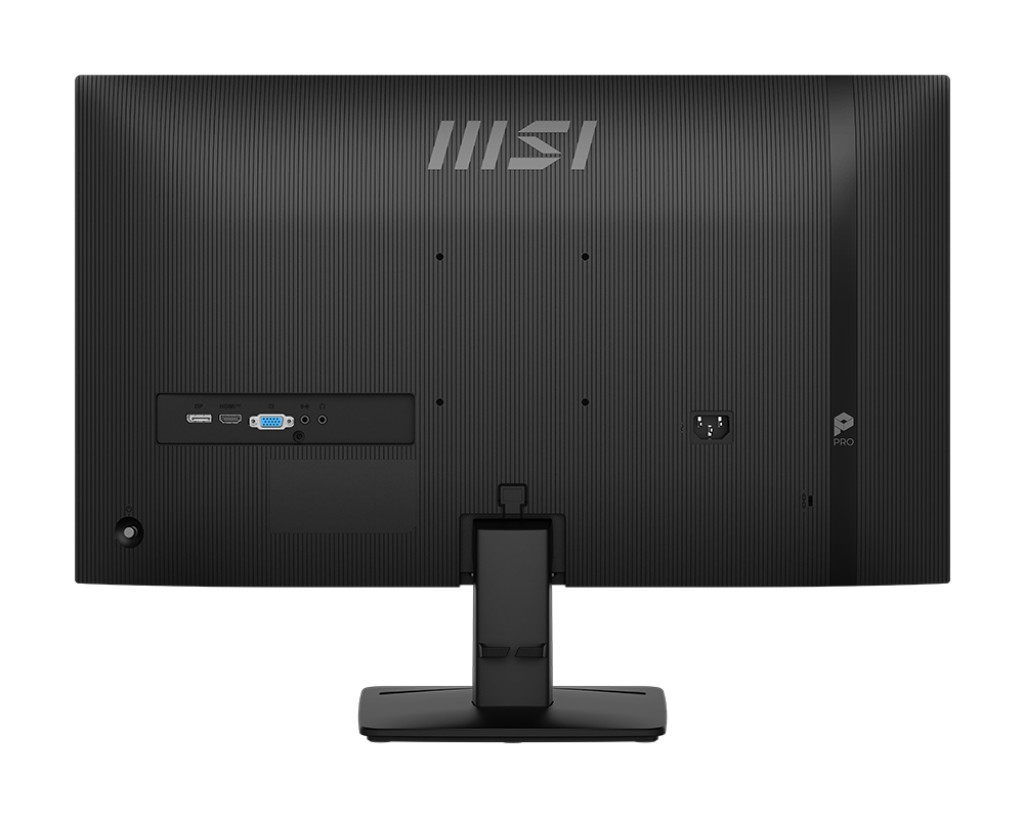 מסך מחשב עסקי MSI PRO MP275 E2 120Hz HDMI DP VGA עם התקן VESA ורמקולים מובנים, צבע שחור – תמונה 4