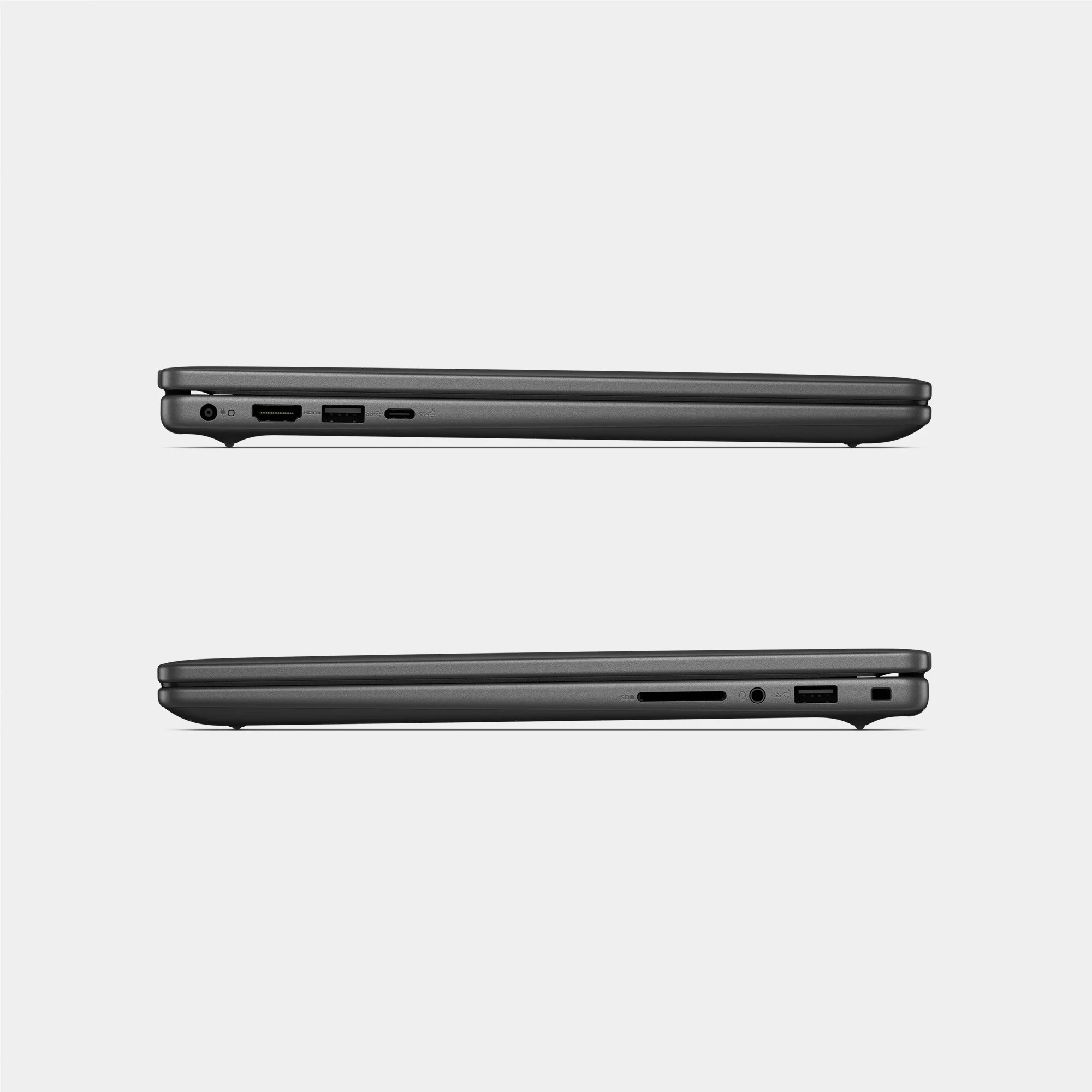 מחשב נייד Dell Inspiron 5440-5463BLK 14" (1920x1200) i5-1334U 8GB 512GB SSD Windows 11 Home CARBON BLACK עם מקלדת מוארת - חדש, קופסא פגומה – תמונה 3