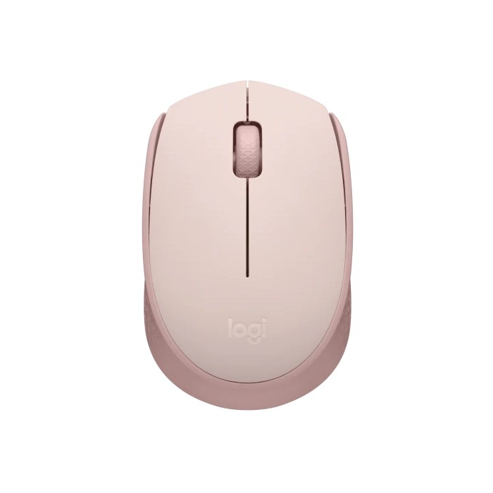עכבר אלחוטי Logitech M171 2.4Ghz ורוד עדין (Rose)